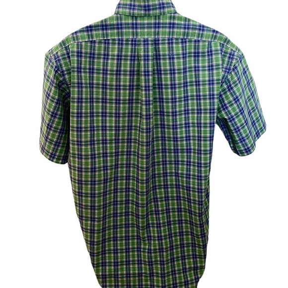 RALPH LAUREN Blake Checkered Plaid Button Down Shirt Men M Medium - Picture 4 of 5